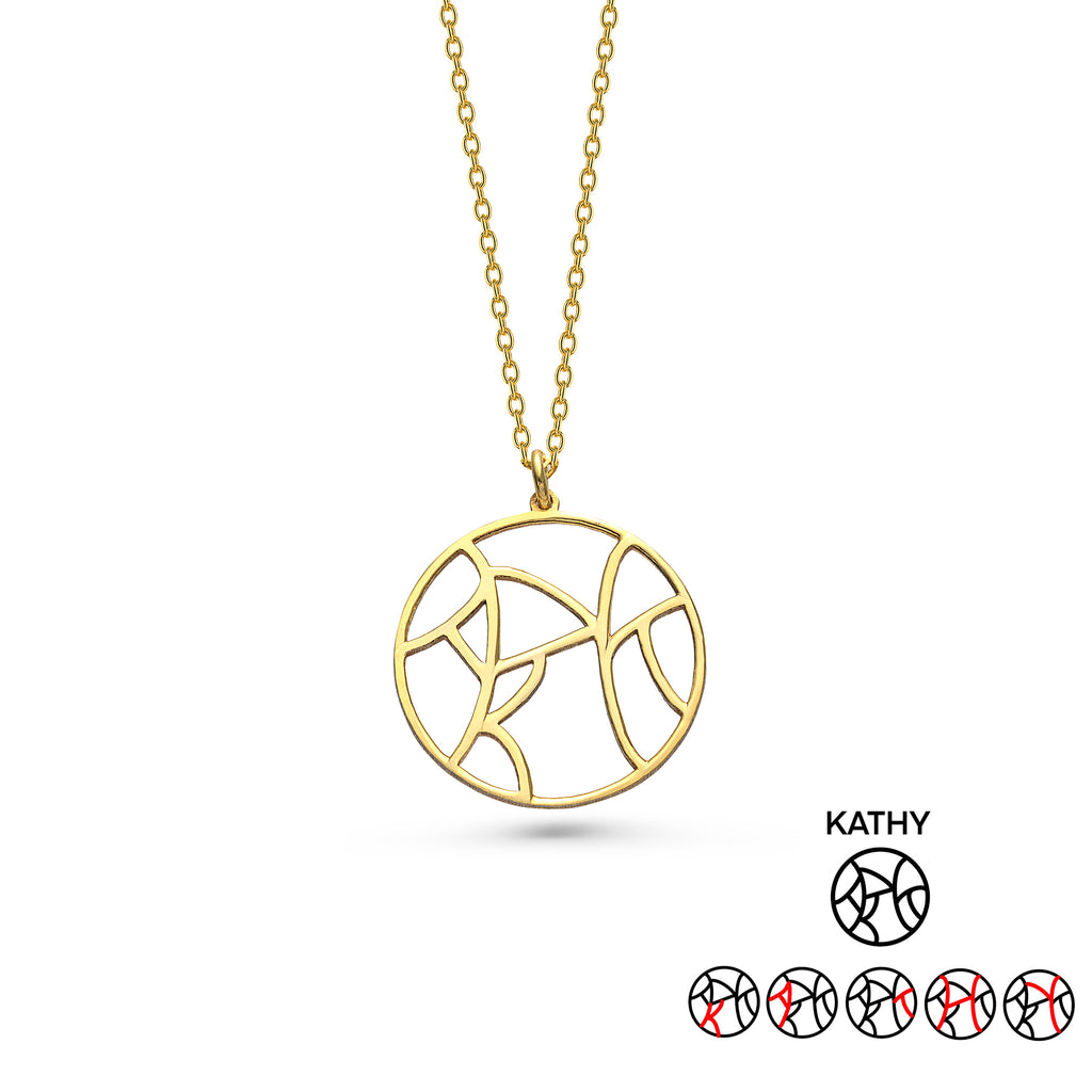 Custom name logo necklace, signature style pendant, Artizian handmade jewelry since 1999
