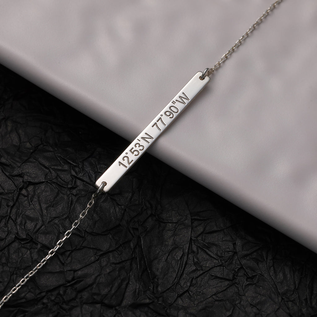 Women's name plate bracelet with engraved plate, handmade by Artizian