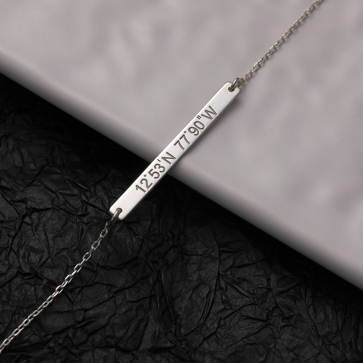 Women's name plate bracelet with engraved plate, handmade by Artizian